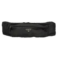 Prada Waist Bag Body Belt Bum Crossbody Black